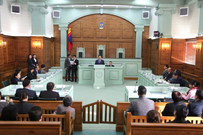 ШҮҮХ ХУРАЛДААНЫ “НОГООН ТАНХИМ”-ЫН НЭЭЛТ БОЛЛОО